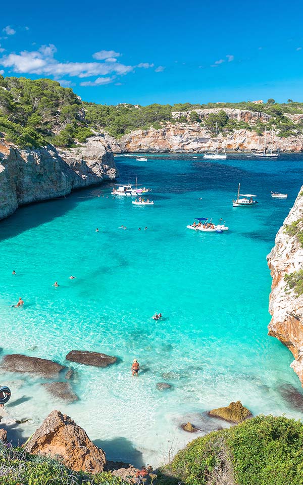 Schöner Strand auf Mallorca