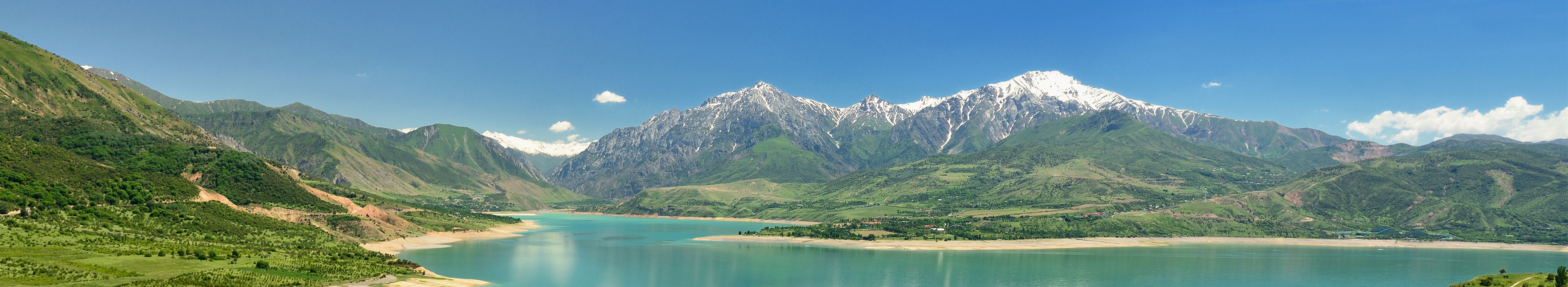 Der Fluss Chatkal fliest durch den usbekischen Nationalpark Ugam-Chatkal.