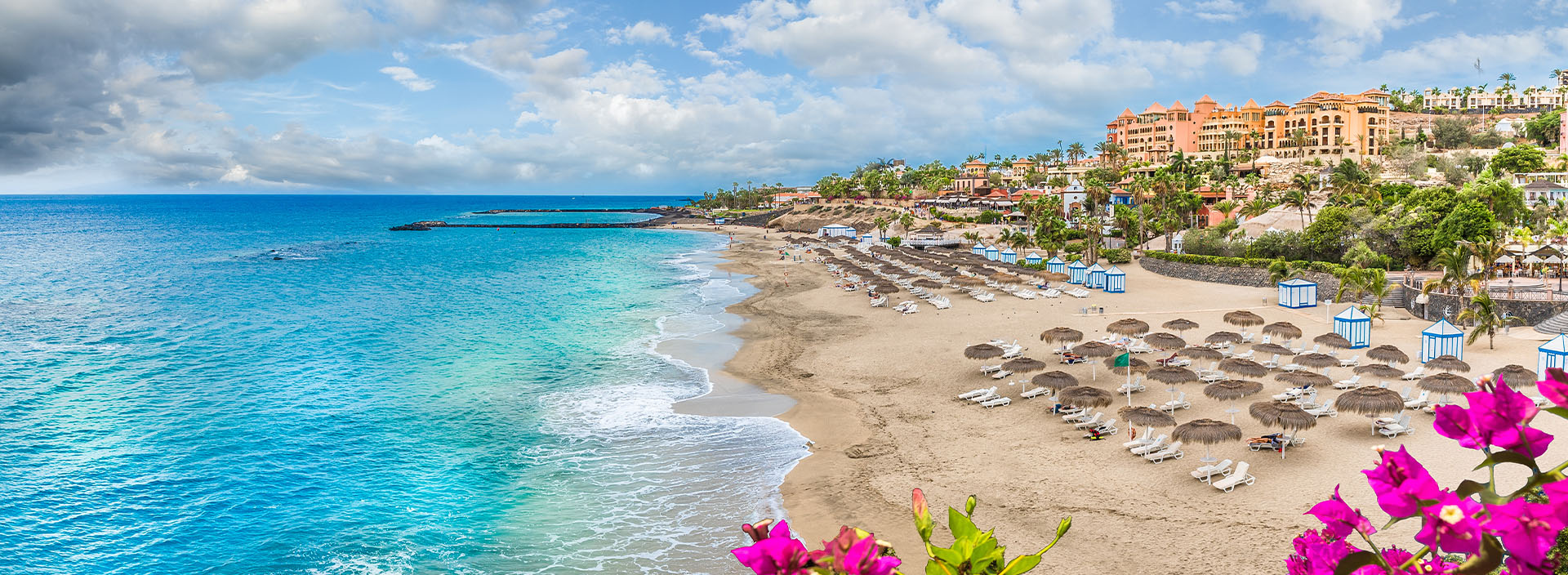 Strand in Spanien.