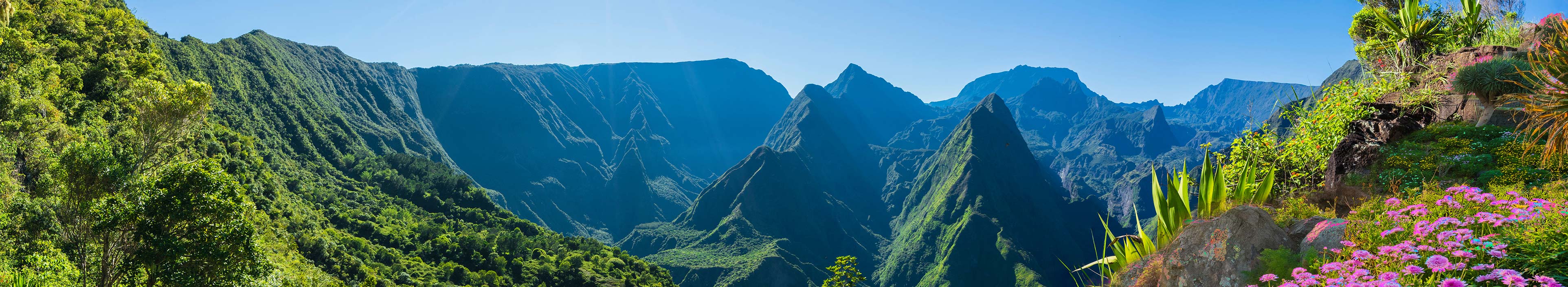 Landschaft auf Le Reunion