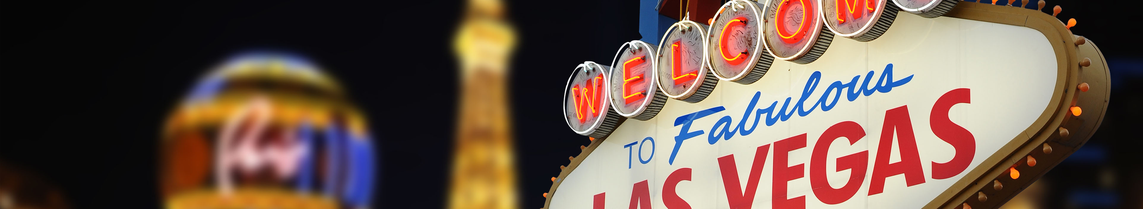 Las Vegas Sign und Hotel Paris