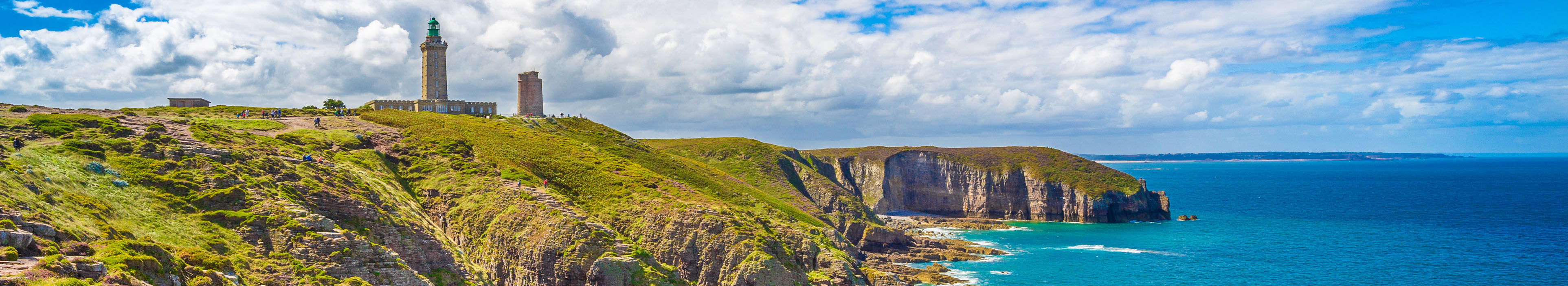 Küste am Meer, Bretagne